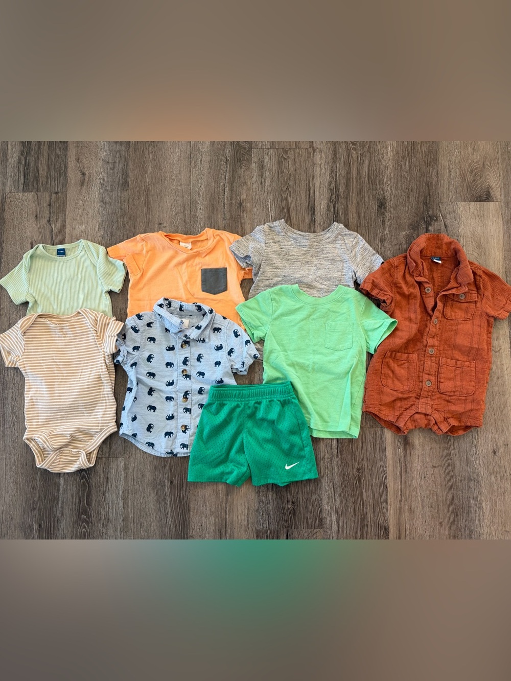Baby Boy 12-18/18M Clothing Bundle- Old Navy, Cat & Jack, Nike, Petit Lem’s